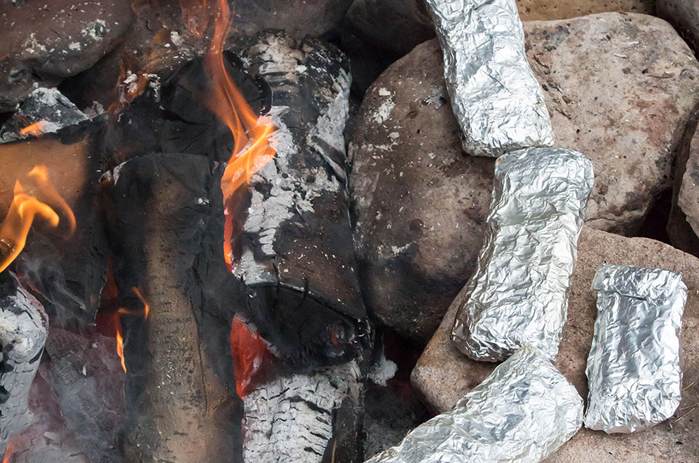 Foil Pack Meals on Campfire