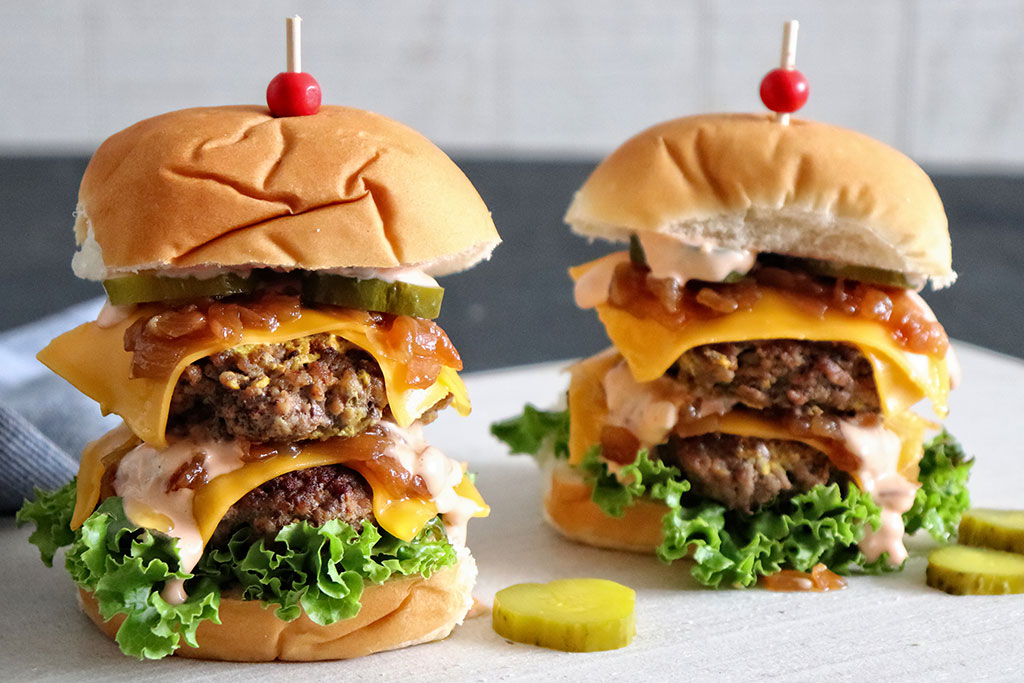 Loaded Restaurant-Style Burgers