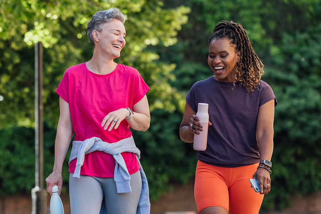 Women walking