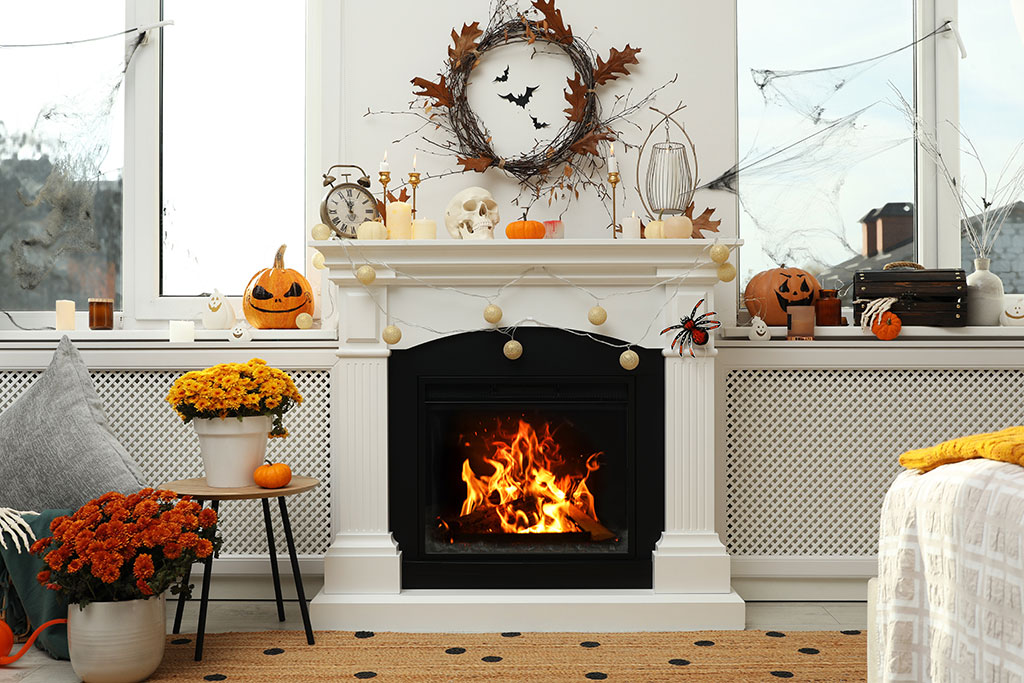 Naturalist halloween decor