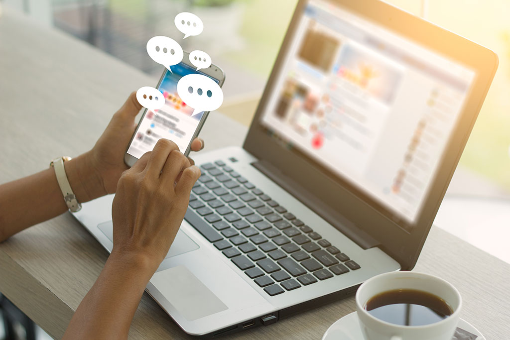 Responding to comments on social media