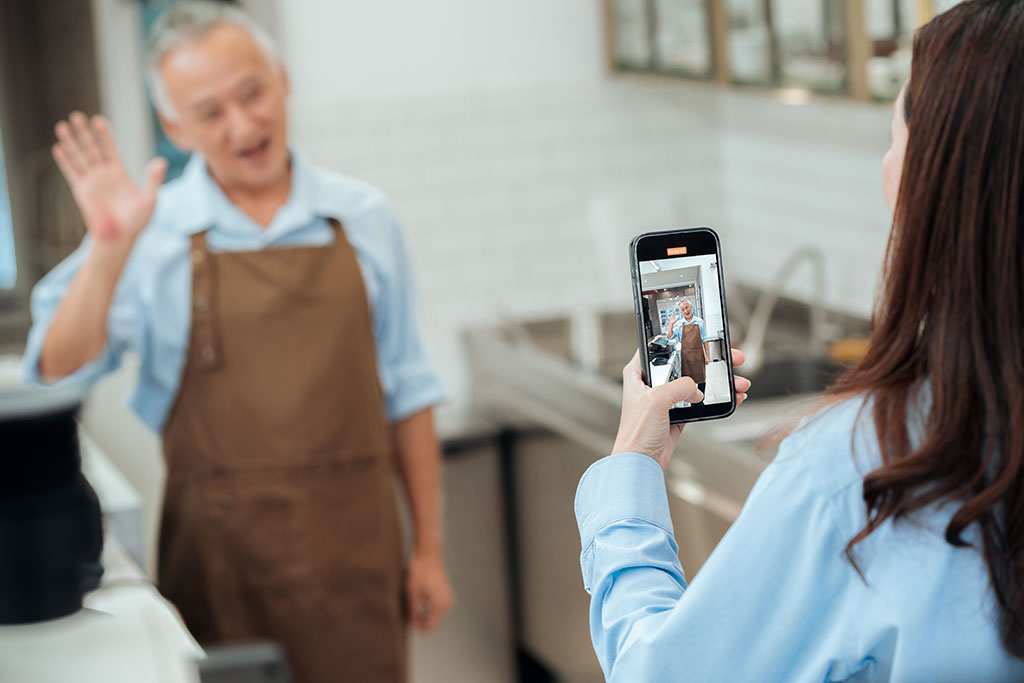 Getting content for social media