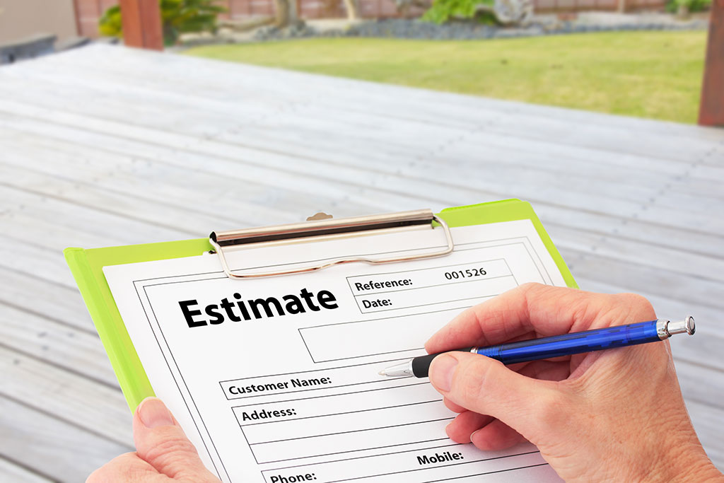 Deck estimate